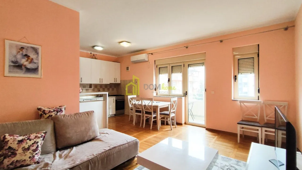 Izdavanje, dvosoban stan, 70m², Zabjelo, Podgorica