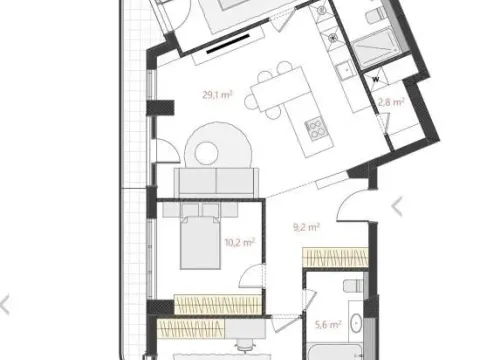 Sale, three bedroom apartment, 103m², Bar, Crna Gora - image 3