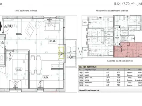 Prodaja, jednosoban stan, 48m², Tološi, Podgorica - image 6