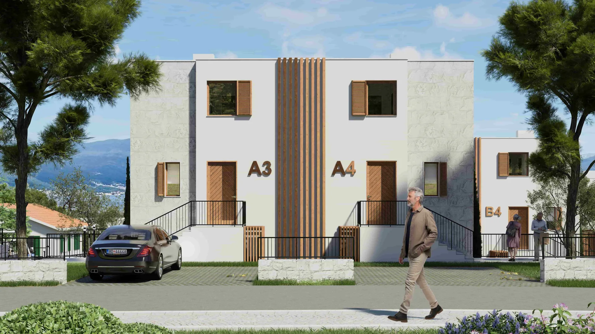 Prodaja, jednosoban stan, 65m², Krašići, Tivat