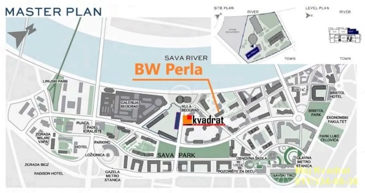 Sale, four bedroom apartment, 148m², Savski Venac, Beograd