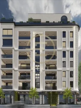 Exterior view of a modern residential building with balconies and a ground floor. - image 28