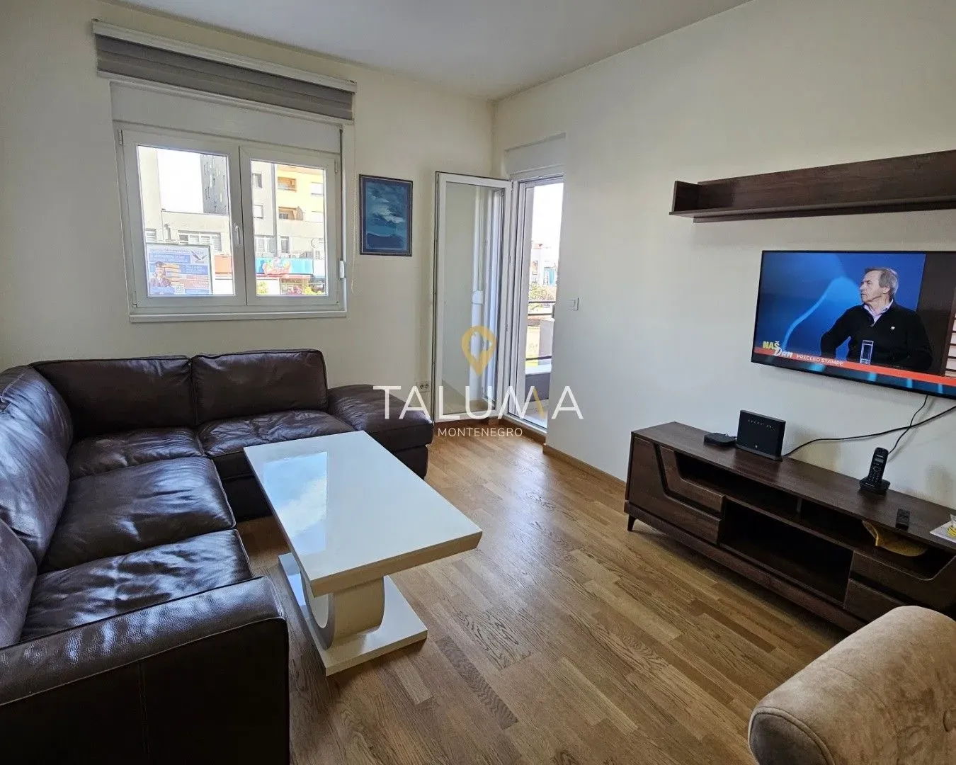 Izdavanje, jednosoban stan, 45m², Stari Aerodrom, Podgorica