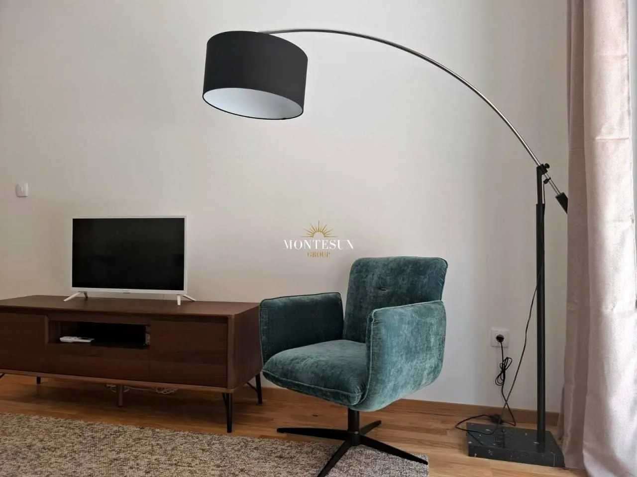 Rent, one bedroom apartment, 47m², Bečići, Budva