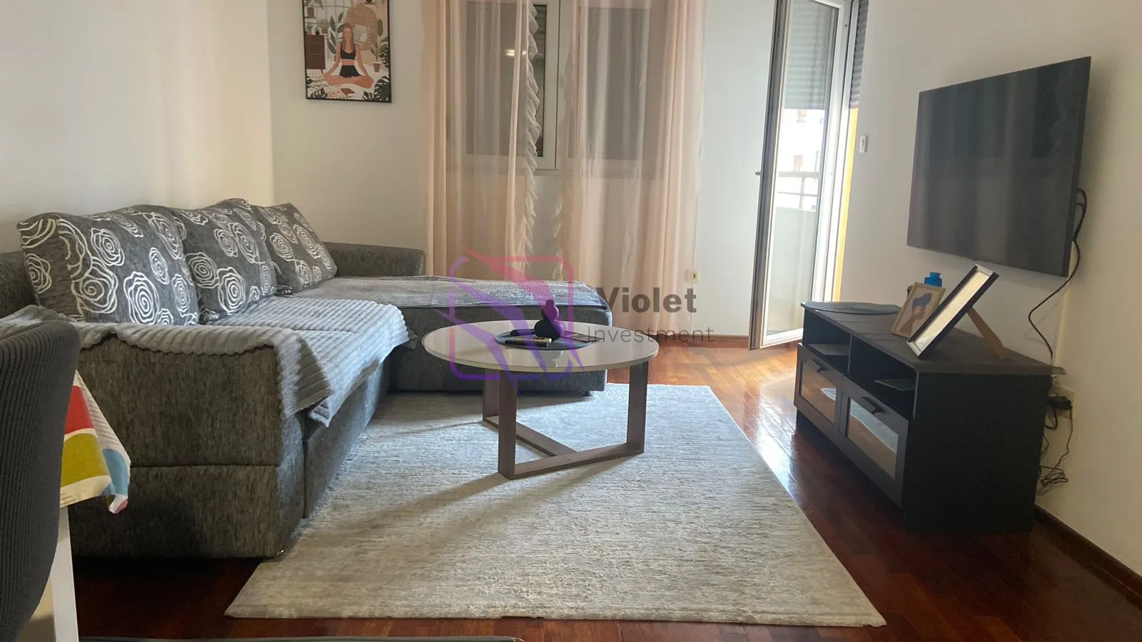 Rent, one bedroom apartment, 47m², Stari Aerodrom, Podgorica
