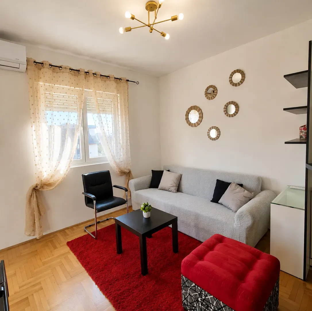Rent, one bedroom apartment, 43m², Tuški Put, Podgorica