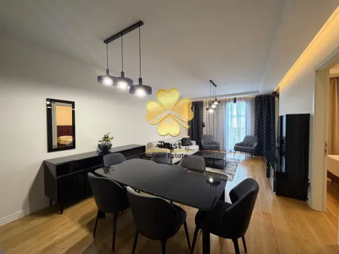 Spacious living room with dining area and modern furniture. - image 6