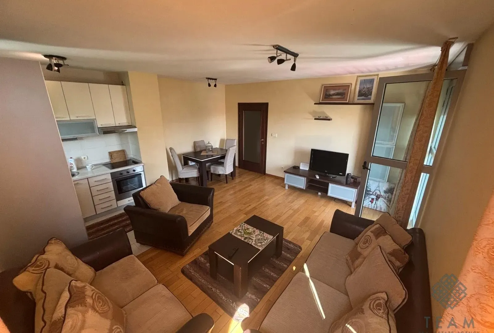 Rent, one bedroom apartment, 54m², Gorica C, Podgorica