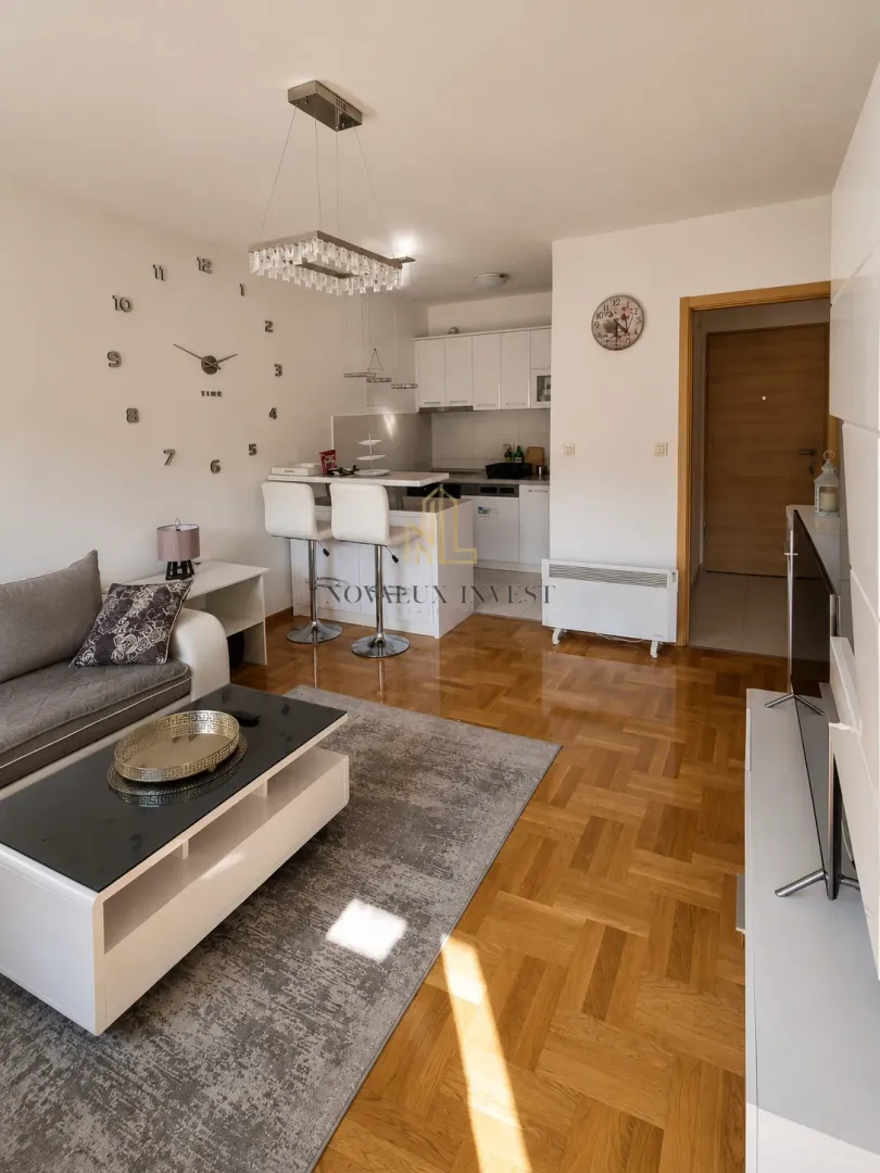 Izdavanje, jednosoban stan, 44m², Stari Aerodrom, Podgorica