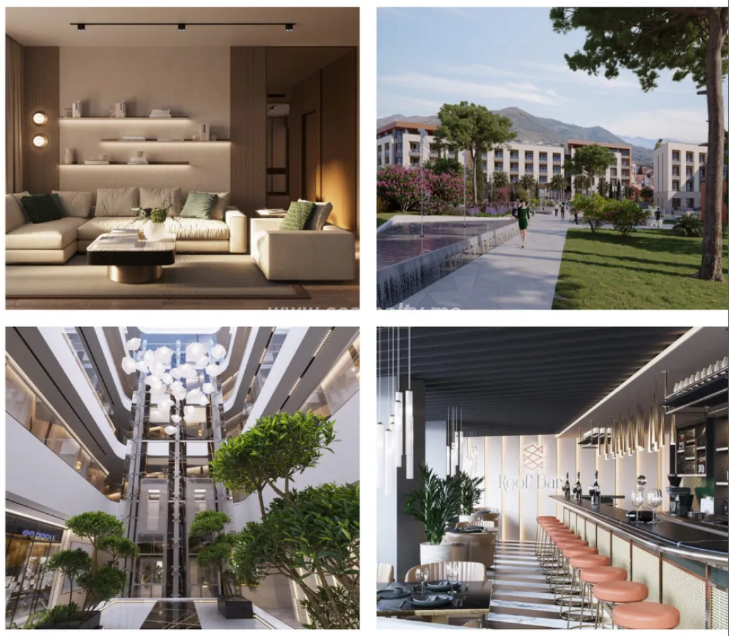 Prodaja, jednosoban stan, 64m², Tivat, Crna Gora