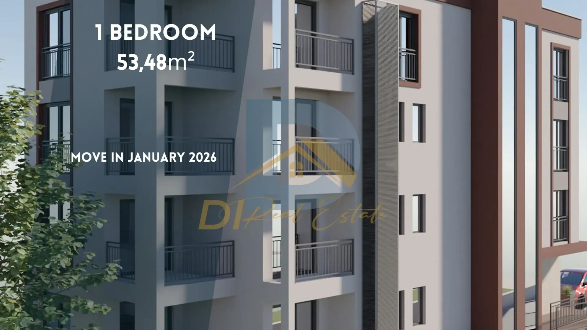 Prodaja, jednosoban stan, 53m², Kava, Tivat