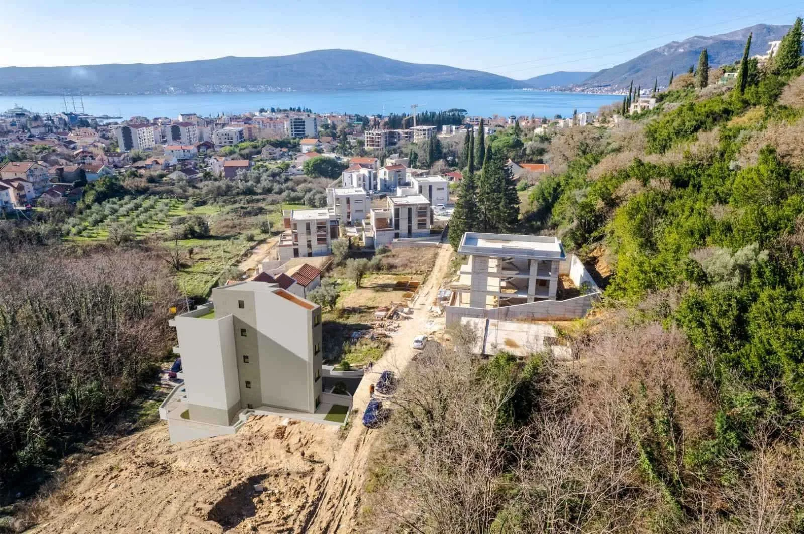 Prodaja, jednosoban stan, 55m², Donja Lastva, Tivat