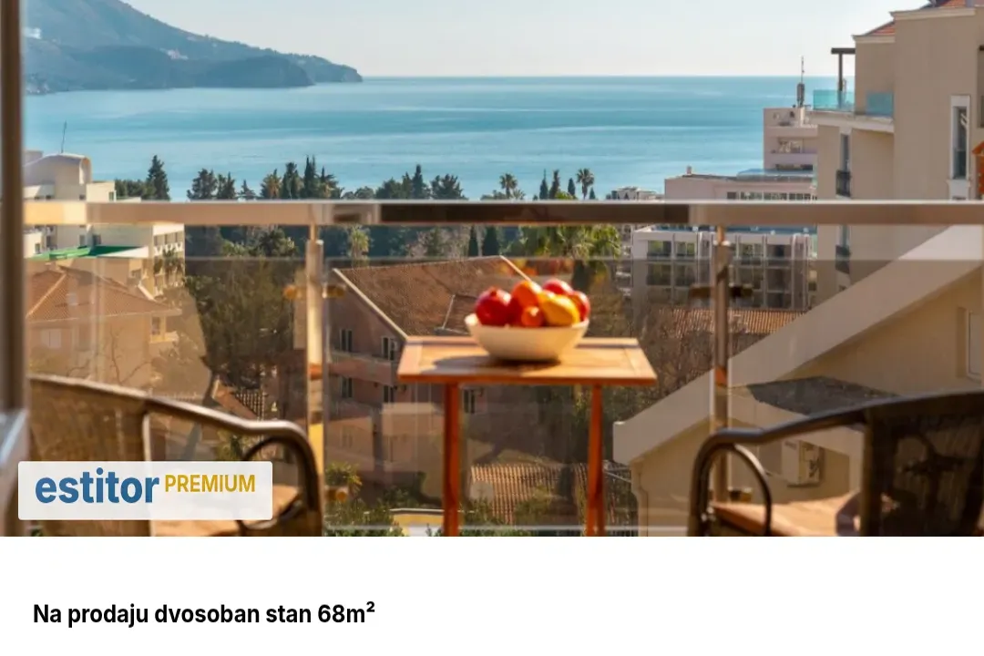 Sale, two bedroom apartment, 68m², Bečići, Budva