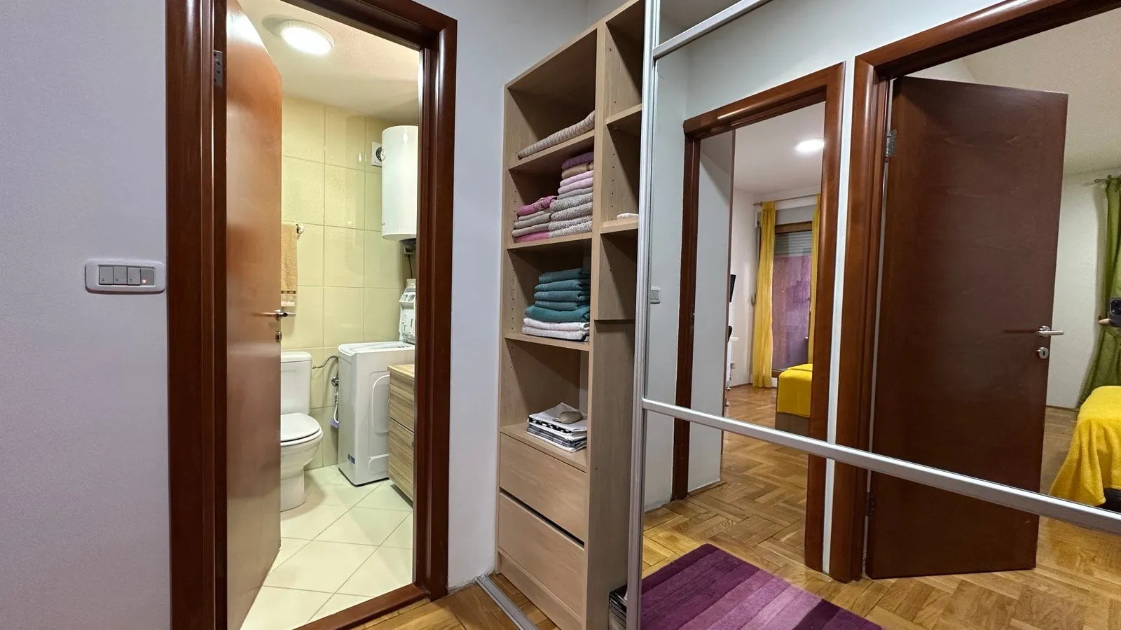 Rent, two bedroom apartment, 67m², Preko Morače, Podgorica