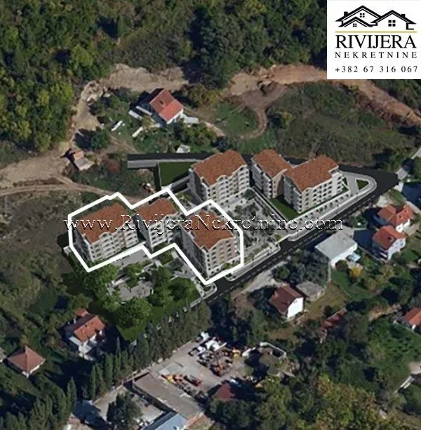 Sale, one bedroom apartment, 45m², Donja Lastva, Tivat