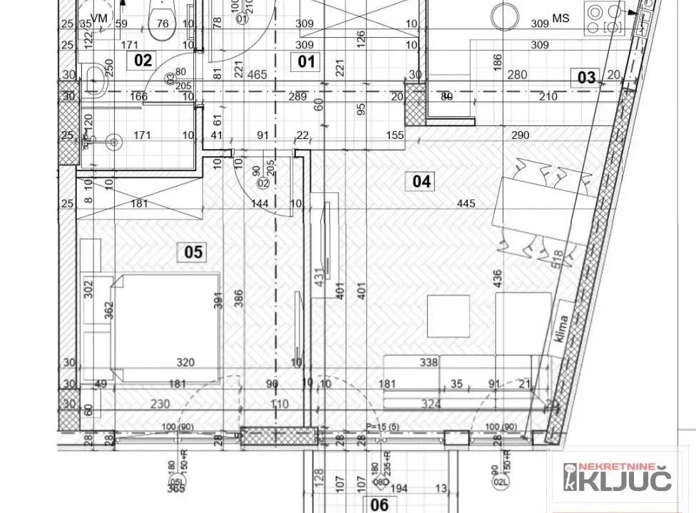 Prodaja, dvosoban stan, 45m², Detelinara, Novi Sad Sve Podlokacije
