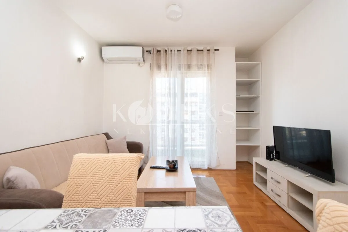 Rent, one bedroom apartment, 37m², Stari Aerodrom, Podgorica