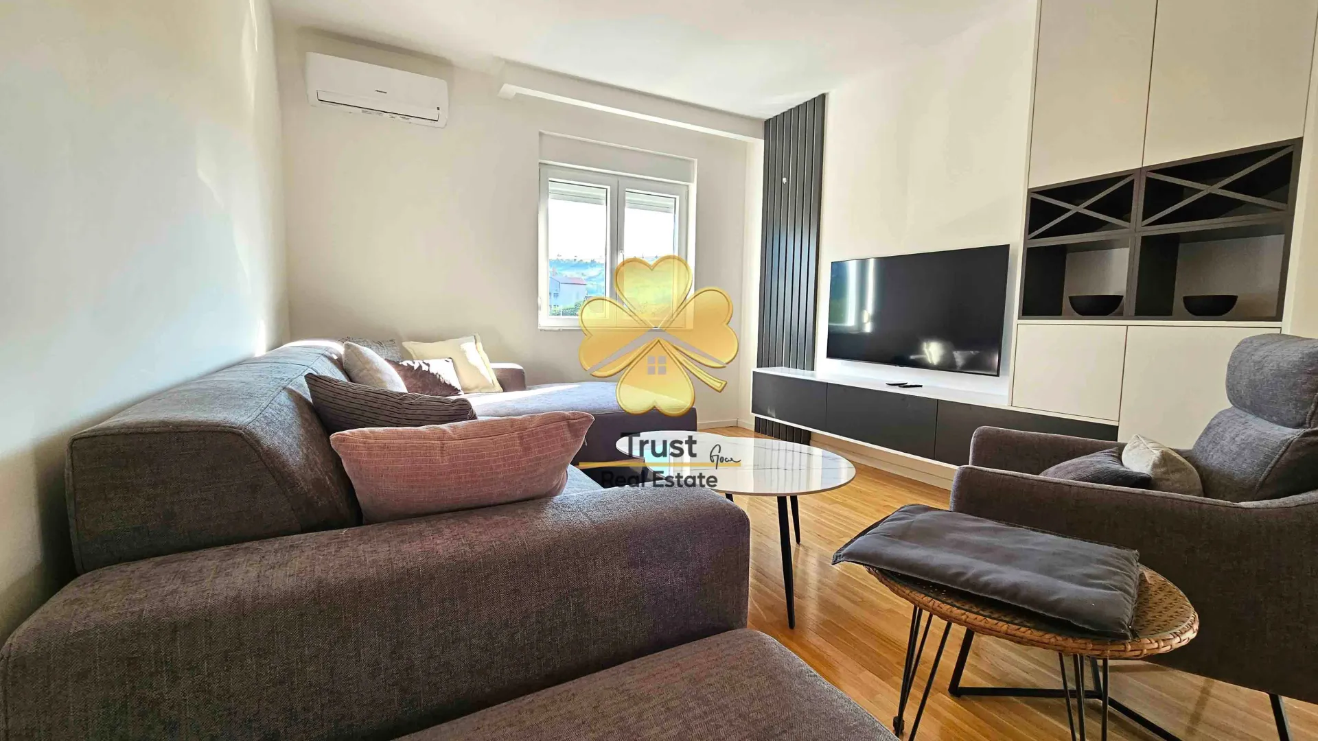 Rent, one bedroom apartment, 62m², Zabjelo, Podgorica