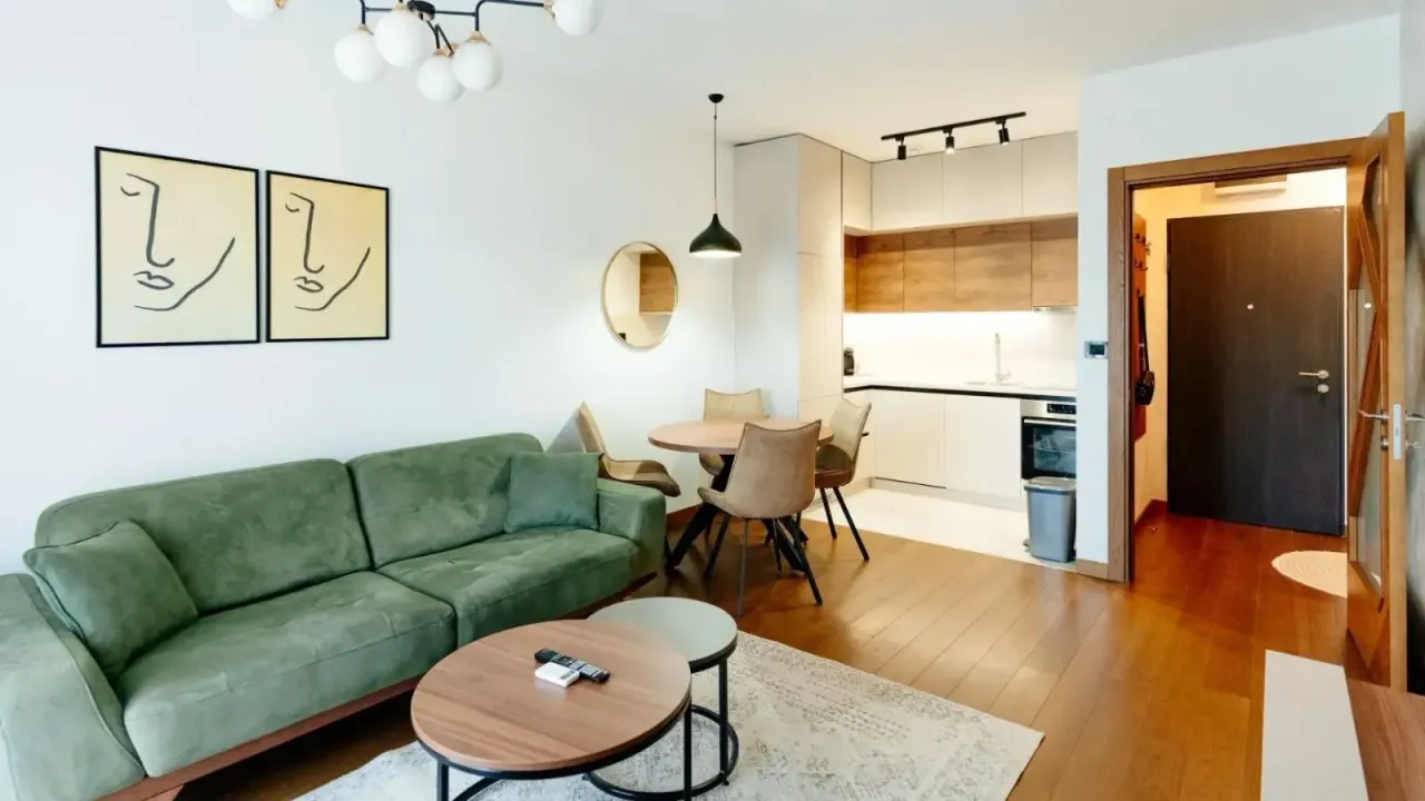 Rent, one bedroom apartment, 48m², Ljubović, Podgorica