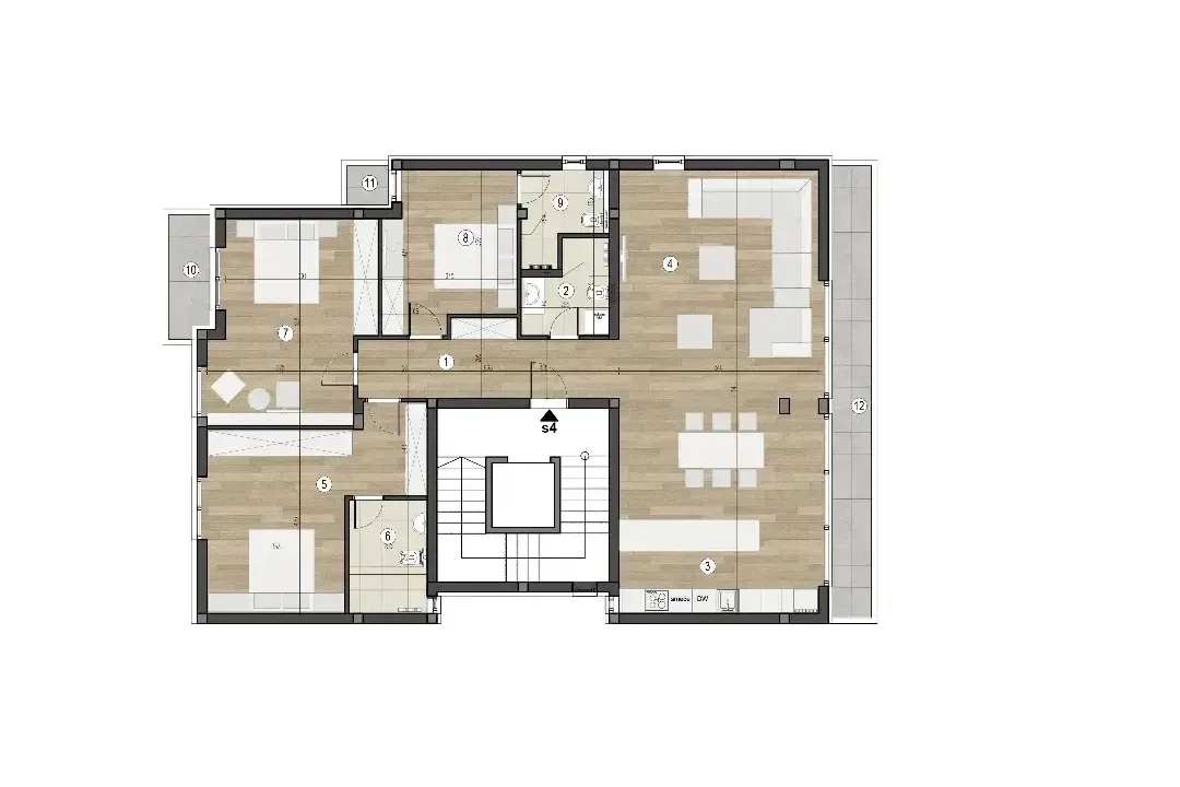 Prodaja, četvorosoban stan, 133m², Telep, Novi Sad Sve Podlokacije