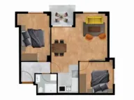 Prodaja, dvosoban stan, 58m², Ljubović, Podgorica - image 2