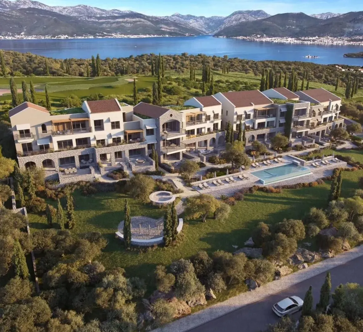 Prodaja, trosoban stan, 124m², Luštica Bay, Tivat