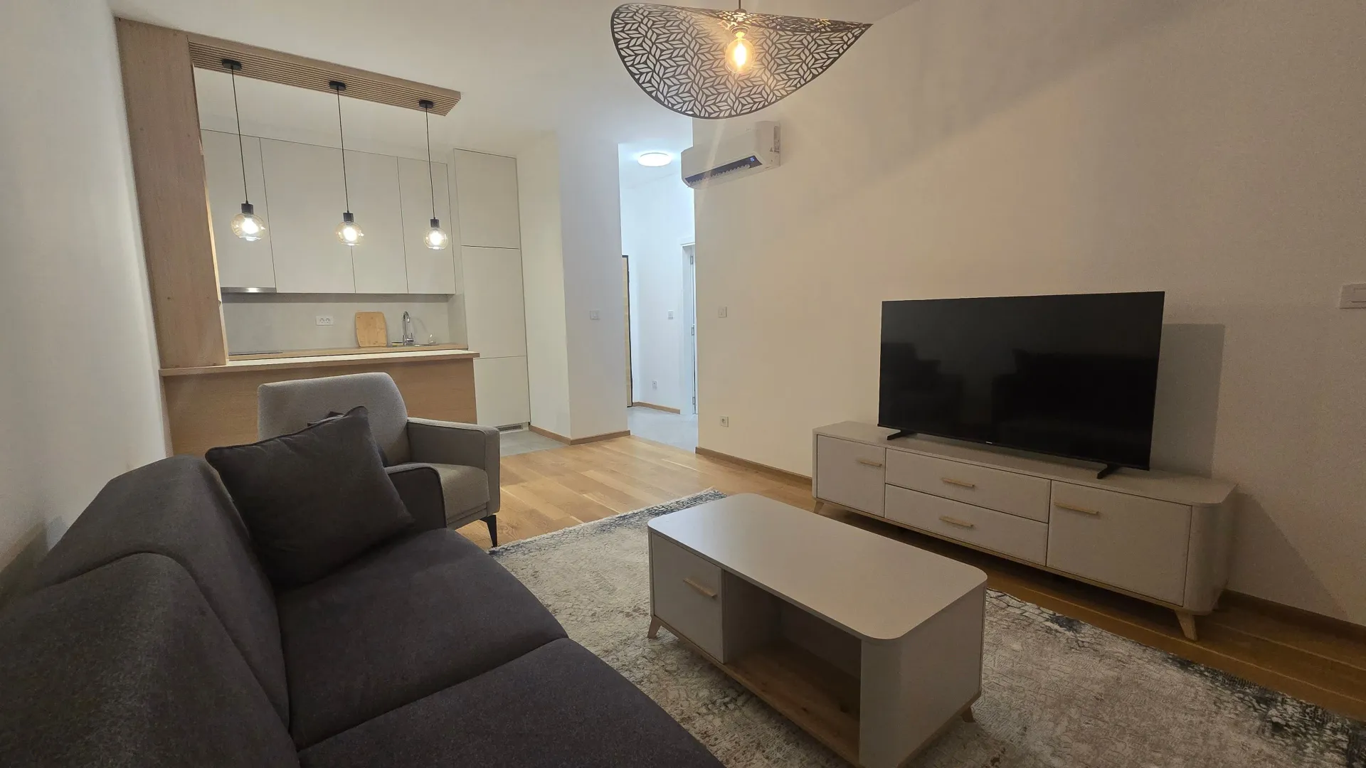 Izdavanje, jednosoban stan, 51m², Zabjelo, Podgorica