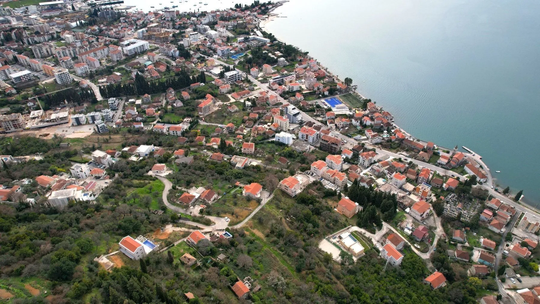 Prodaja, plac, 255m², Donja Lastva, Tivat
