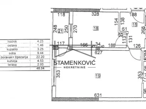 Prodaja, jednosoban stan, 48m², Detelinara, Novi Sad Sve Podlokacije - image 5