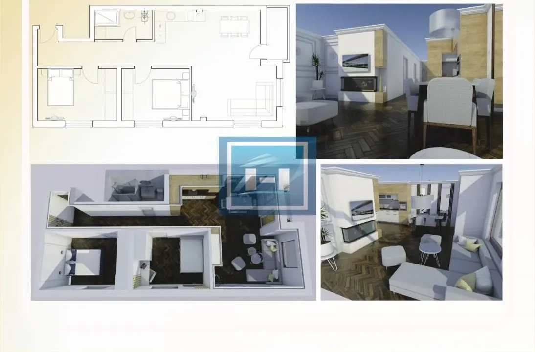 Prodaja, trosoban stan, 69m², Aqua park, Jagodina