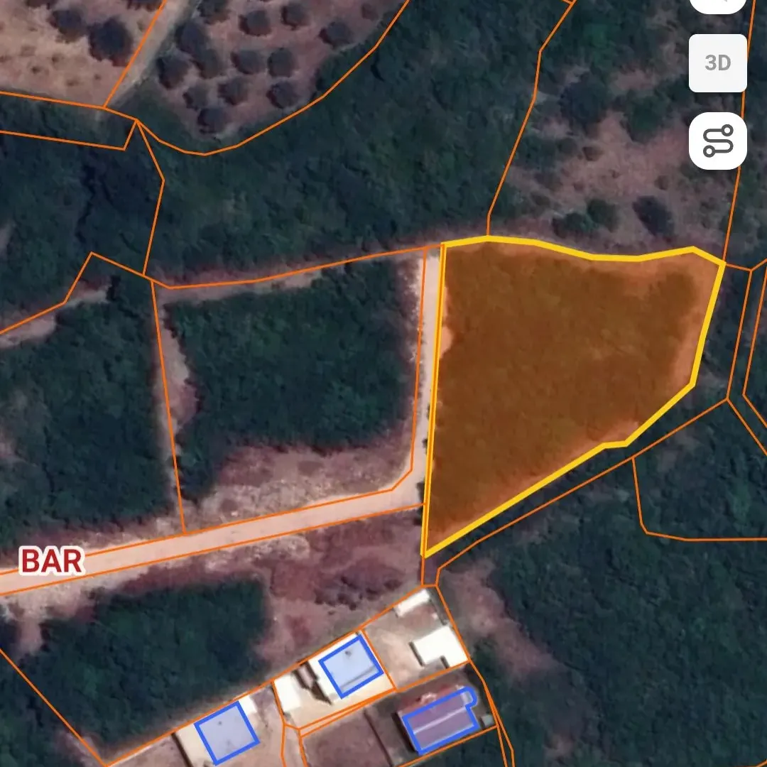 Prodaja, plac, 1700m², Dobre Vode, Bar