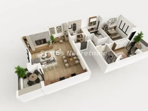 Sale, four bedroom apartment, 91m², Adice, Novi Sad Sve Podlokacije