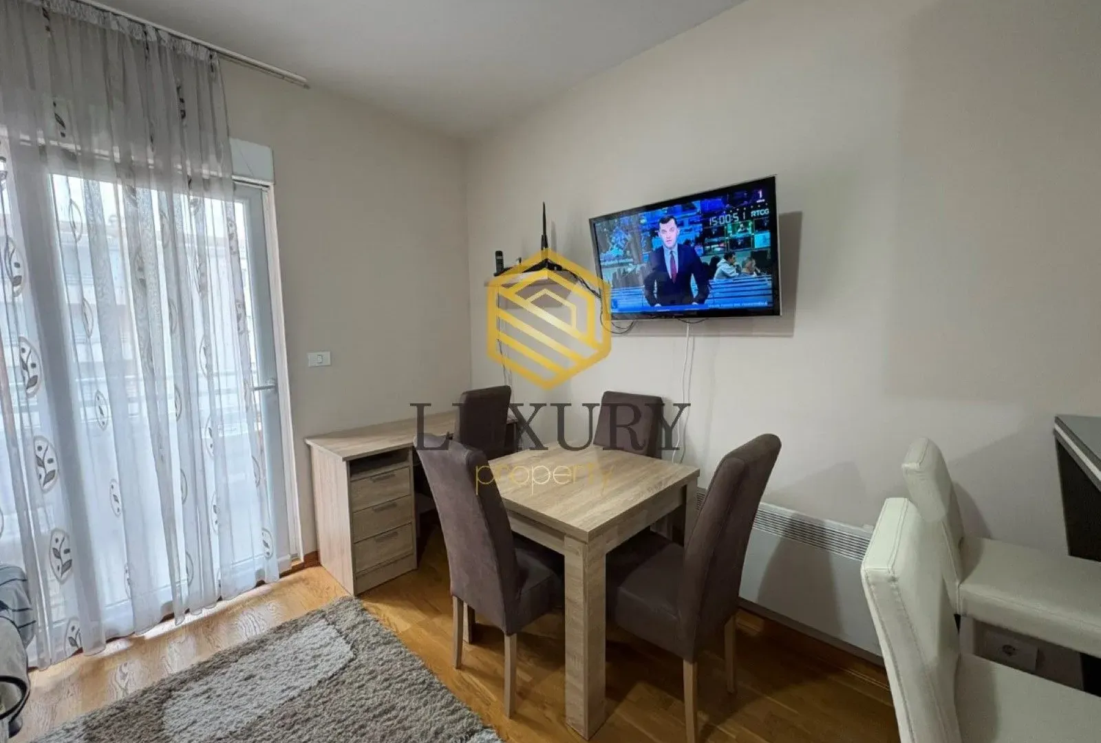 Rent, one bedroom apartment, 35m², City Kvart, Podgorica
