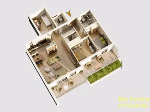 Sale, four bedroom apartment, 115m², Bulbulder, Zvezdara Sve Podlokacije - image 17