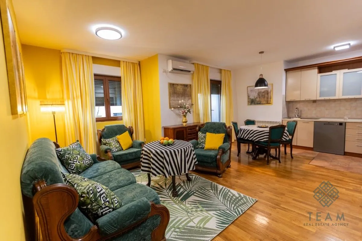 Izdavanje, jednosoban stan, 54m², Stari Aerodrom, Podgorica