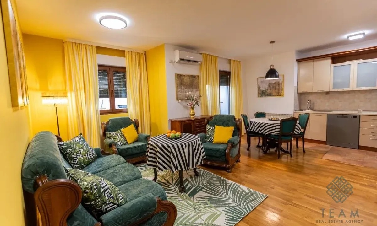 Izdavanje, jednosoban stan, 54m², Stari Aerodrom, Podgorica