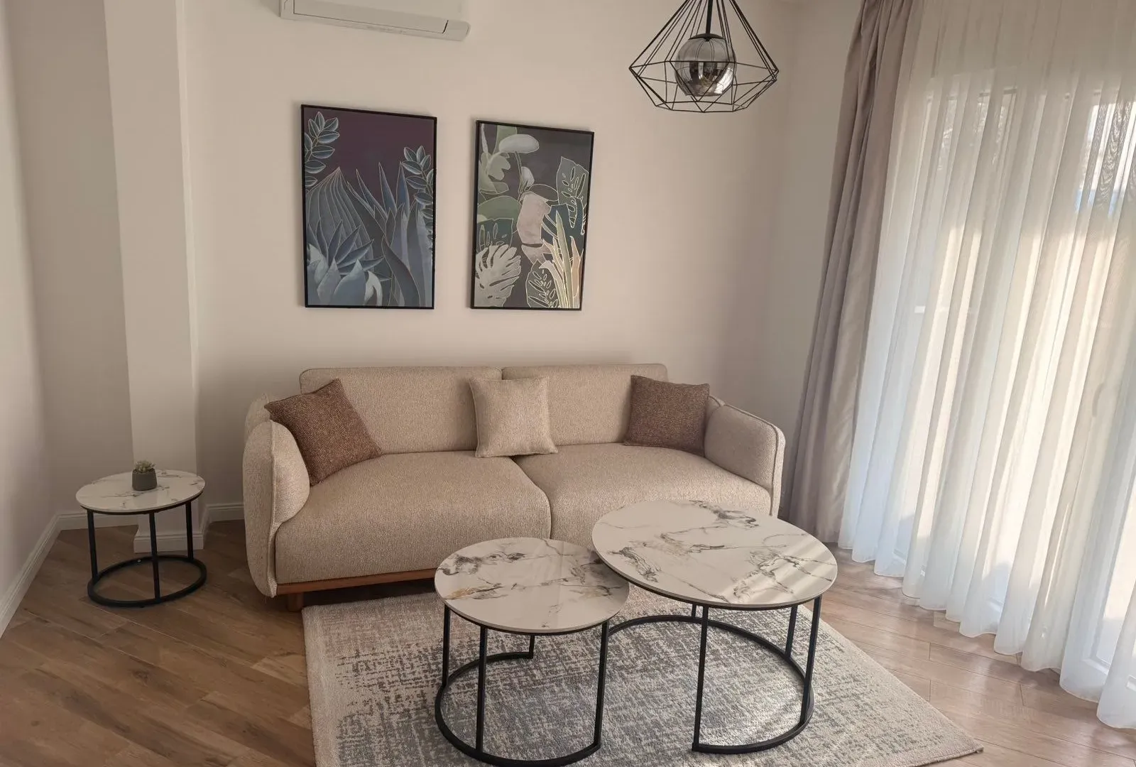 Rent, two bedroom apartment, 60m², Mažina, Tivat