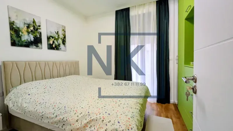 Rent, one bedroom apartment, 42m², Tološi, Podgorica