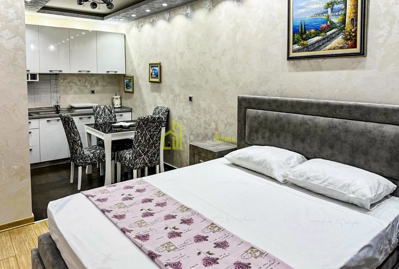 Rent, studio apartment, 38m², Pržno, Budva