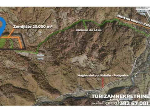 Prodaja, plac, 20000m², Žirci, Kolašin