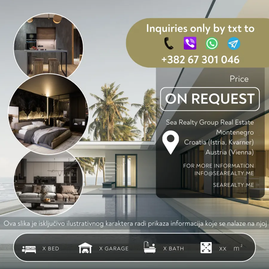 Izdavanje, jednosoban stan, 29m², Budva, Crna Gora