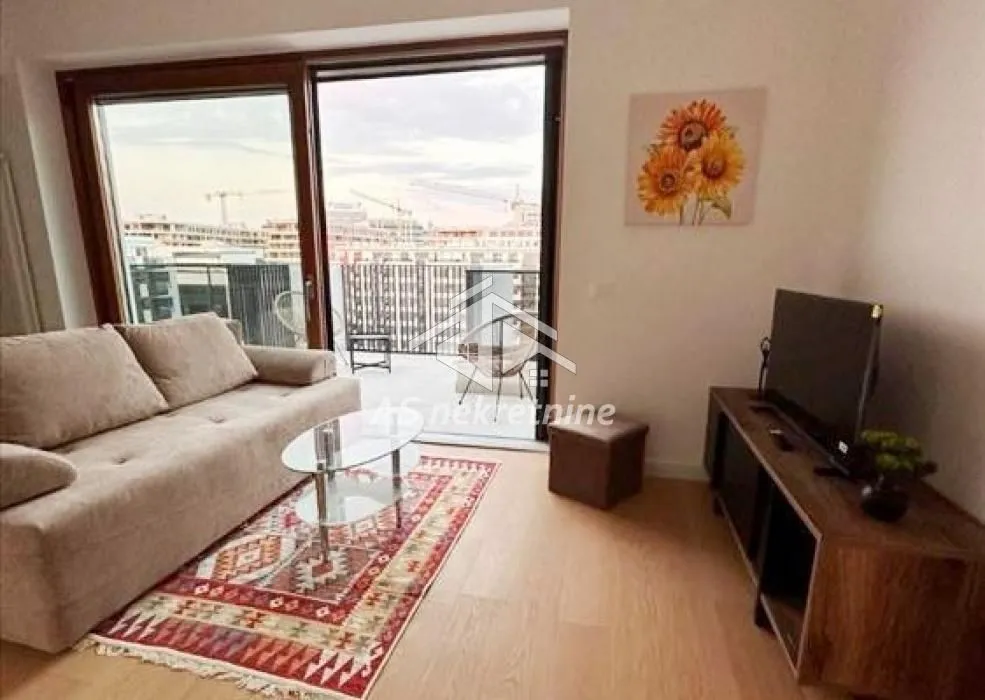 Izdavanje, jednosoban stan, 39m², Novi Beograd Blok 65, Novi Beograd Sve Podlokacije