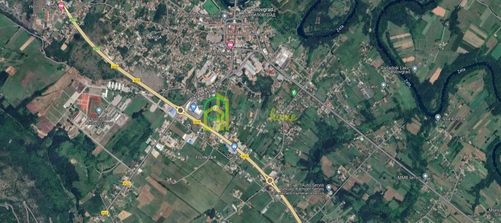 Prodaja, plac, 5348m², Glavica, Danilovgrad