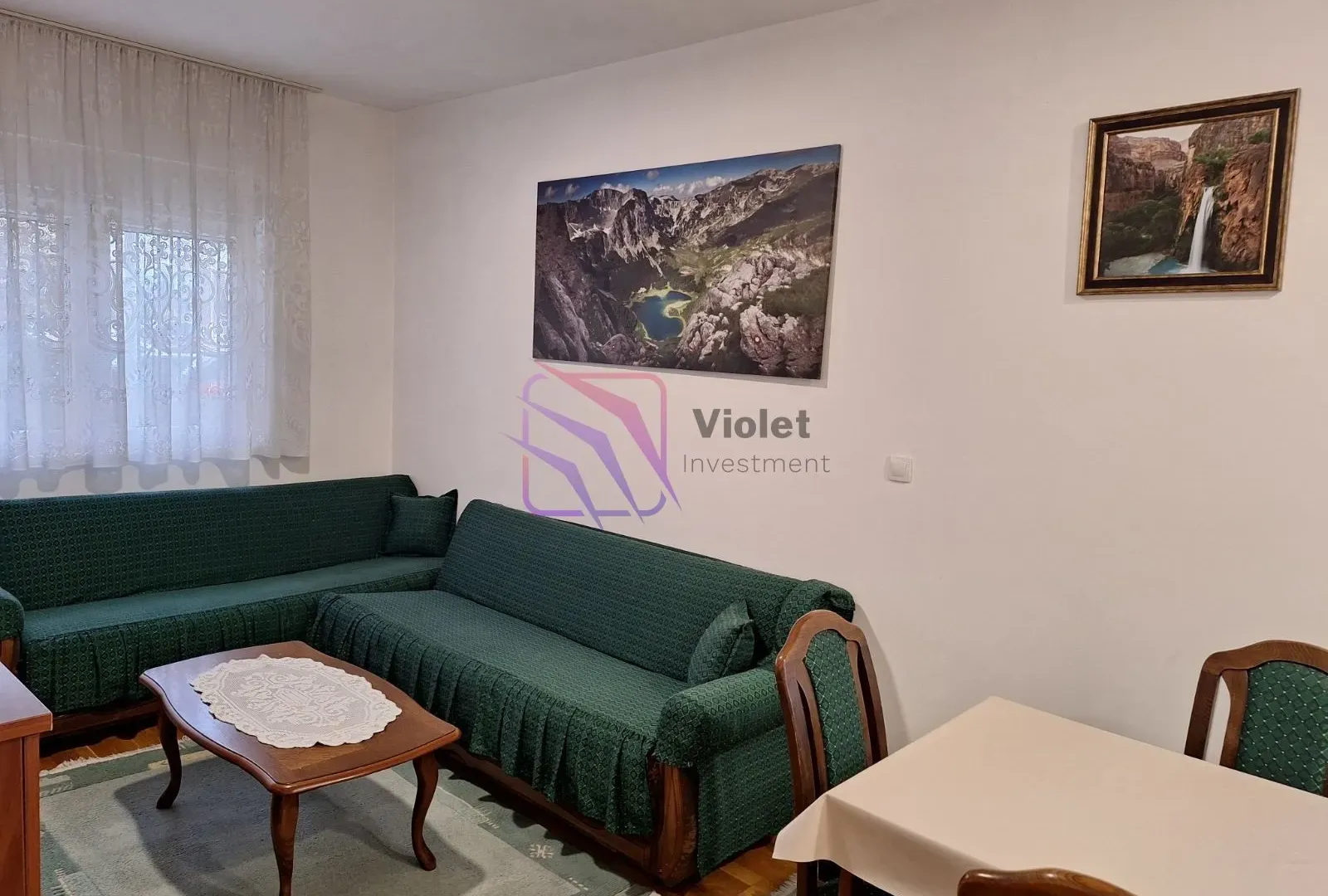Izdavanje, jednosoban stan, 45m², Tuški Put, Podgorica