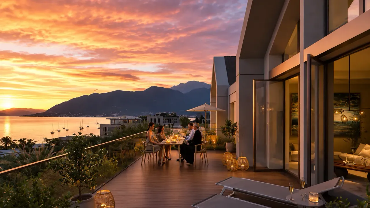 Sale, one bedroom apartment, 90m², Porto Montenegro, Tivat