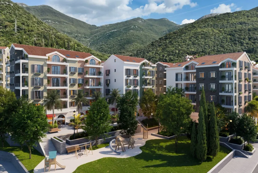 Sale, two bedroom apartment, 47m², Tivat, Crna Gora