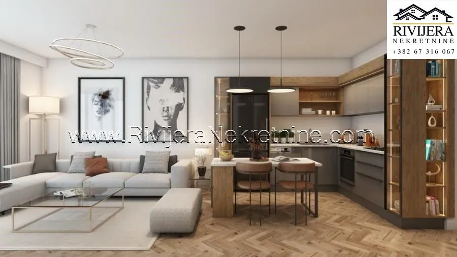 Prodaja, jednosoban stan, 51m², Bijela, Herceg Novi