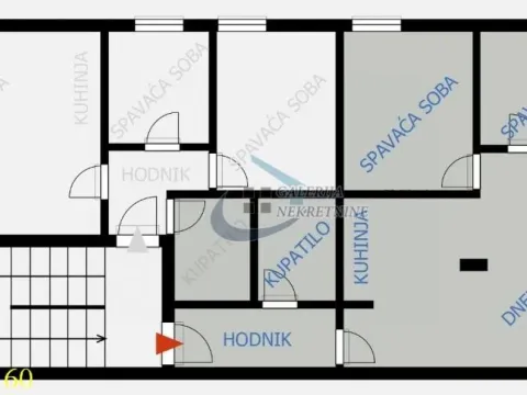 Sale, three bedroom apartment, 56m², Čubura, Beograd - image 6