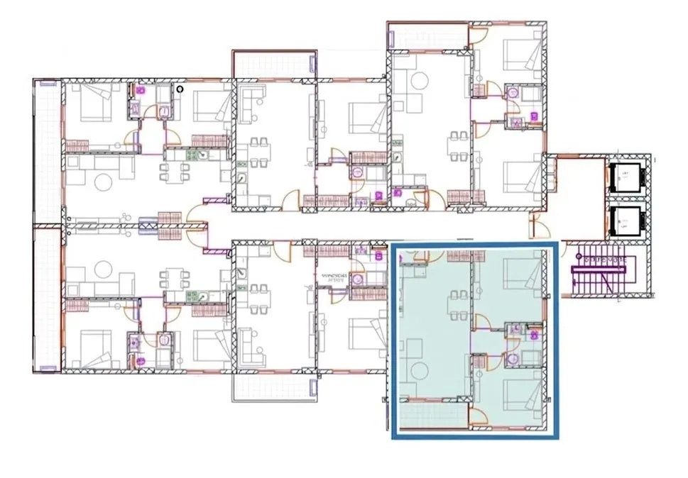 Prodaja, dvosoban stan, 73m², Bjeliši, Bar