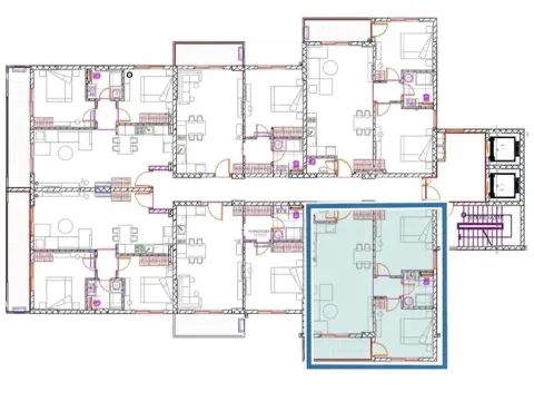 Sale, two bedroom apartment, 73m², Bjeliši, Bar - image 11